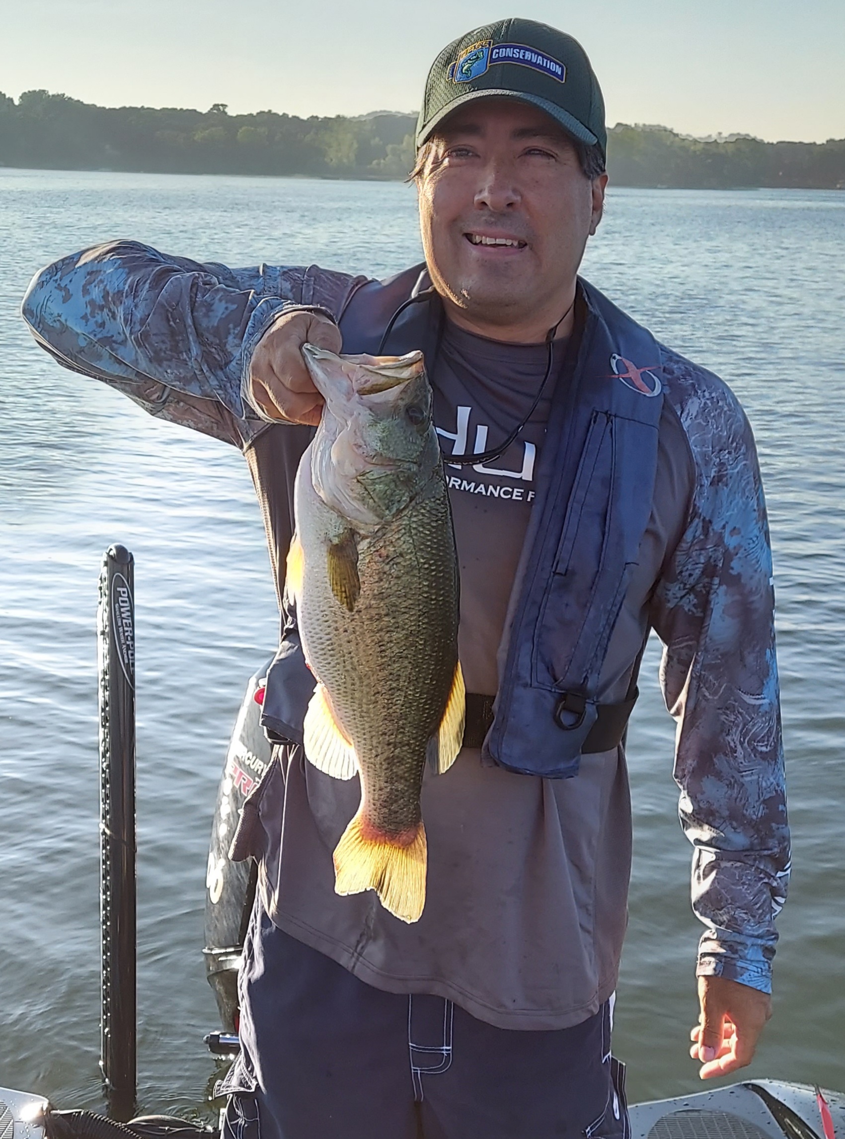 Mickey Goetting 2nd big bass